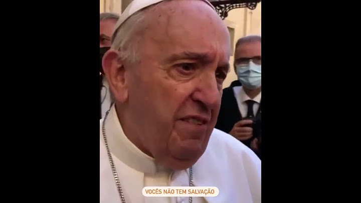 Papa fala que brasileiro não tem salvação... veja.