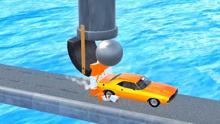 Car Crash 3d | Crash Master 3D (Ball Rush) Part-27 Android,ios Gameplay screenshot 4
