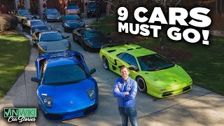 9 of Ed's cars MUST GO! Full garage update & liquidation event