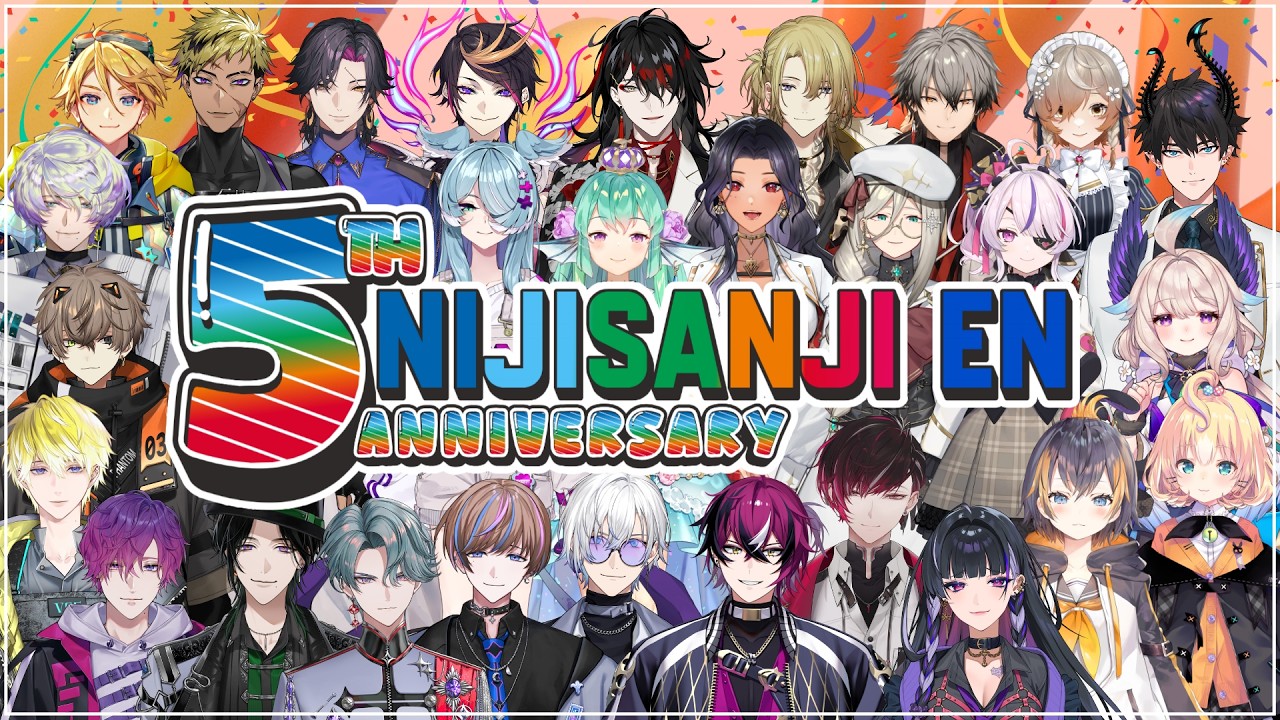 NIJISANJI EN Best Moments (5th Anniversary VTuber clips) - YouTube