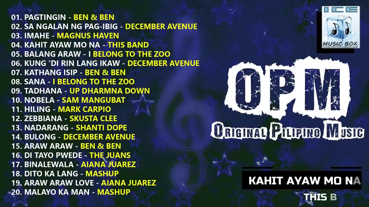 ⁣OPM Ben & Ben, December Avenue, Magnus Haven, This Band, I belong to the Zoo 2021