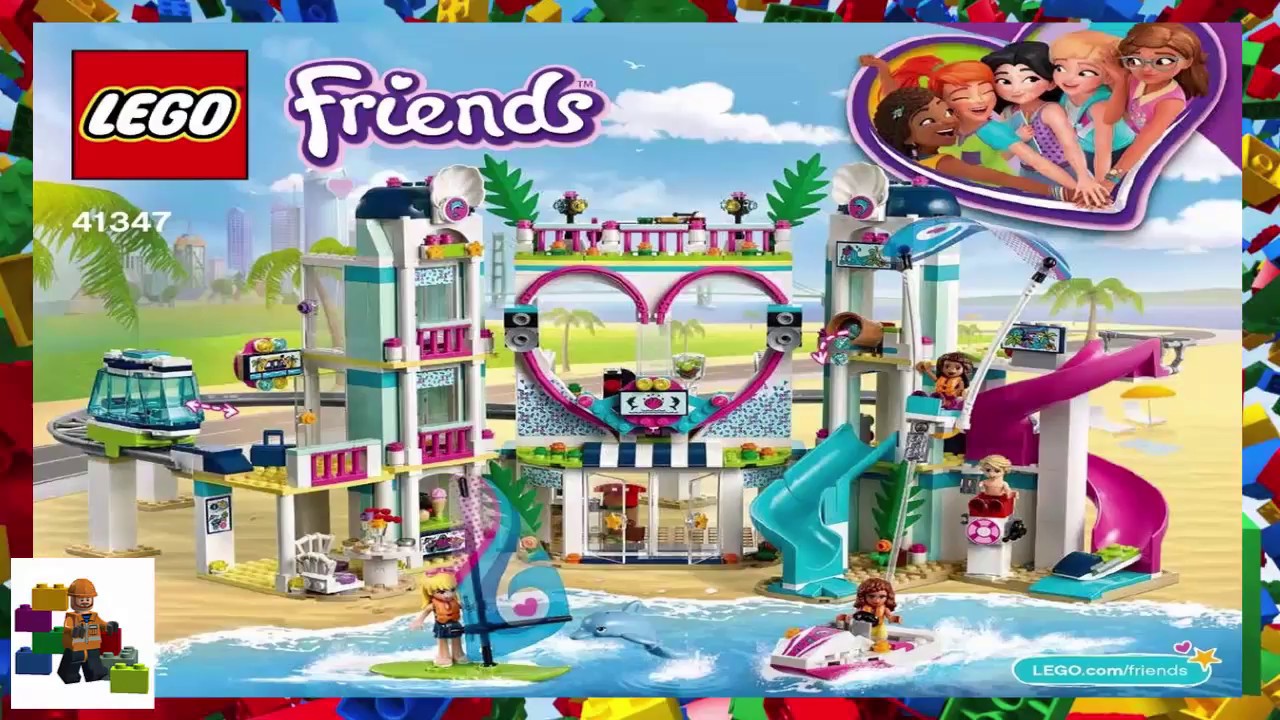 LEGO instructions - Friends - 41347 - City Resort -
