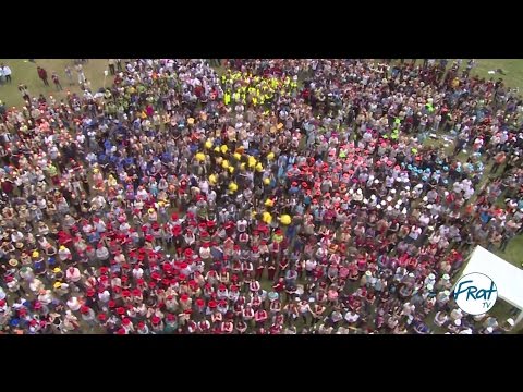 Frat 2015 à Jambville: Flashmob du diocèse de Nanterre