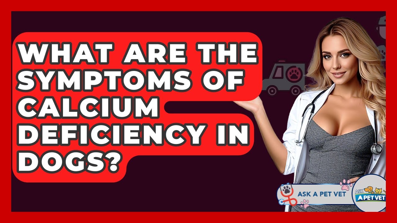 What Are The Symptoms Of Calcium Deficiency In Dogs? - Ask A Pet Vet