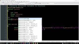 C programming Bangla  : Structure | passing structure variable to function Go Bangla Tutorial 33 Structure Passing Structure In A Function