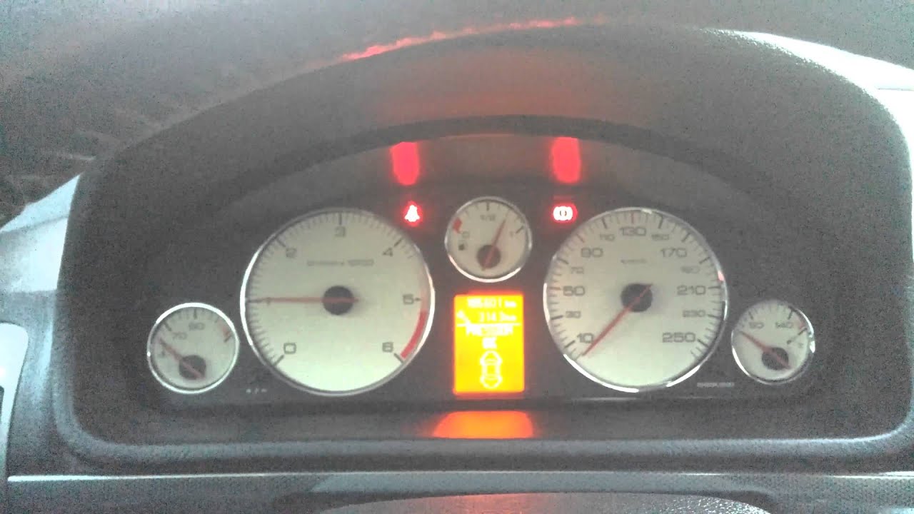 Peugeot 407 2.0Hdi Cold Start Winter -17, Odpalanie Przy Minus 17 - Youtube