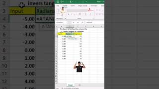 🚀How to Use ATAN function in Excel #excel #exceltips #hgcomputerclass