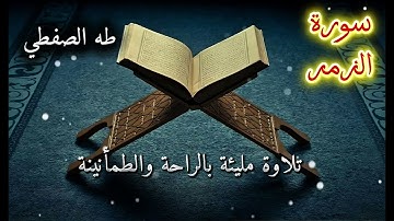ما تيسر من سورة (الزمر) للشيخ طه الصفطي رحمه الله 