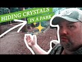 HIDING HASON CREEK CRYSTALS AT A LOCAL PARK #myhobby #pnw #park