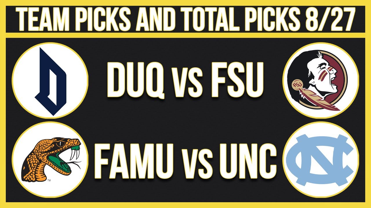 FREE College Football Picks And Predictions Today 8 27 22 NCAAF Picks 