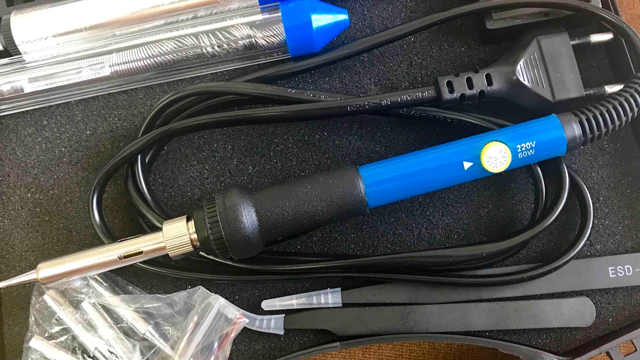 Паяльник из китая (распаковка) - YouTube