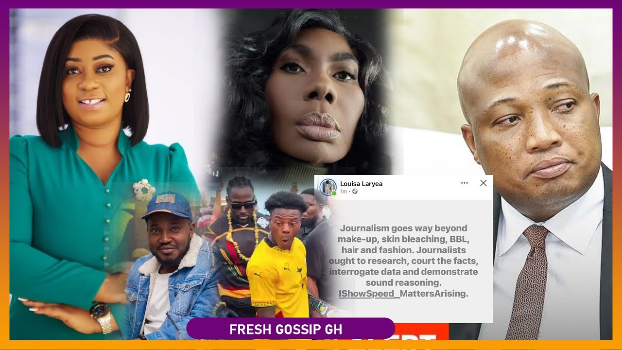 🔥 Israel Laryea’s Wife, Louisa Roasted On Social Media For Ațt@cking Lily Mohammed About Ishowspeed