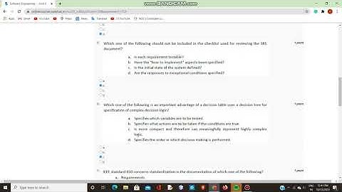 NPTEL » Software Engineering- Week 4 :Assignment 4 Solution