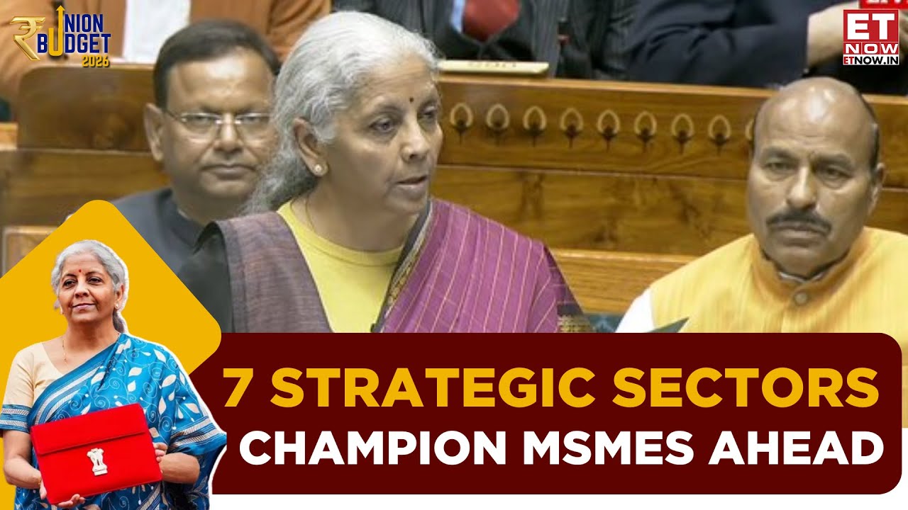 Budget 2026 Live: FM’s Big Push, Manufacturing in 7 Sectors & Massive Infra Boost Explained