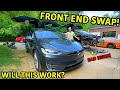 Rebuilding A Wrecked 2020 Tesla Model X Part 5