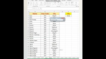 How to use Advance filter in Easy steps #shorts #excelshorts #tipsandtricks #ytshorts