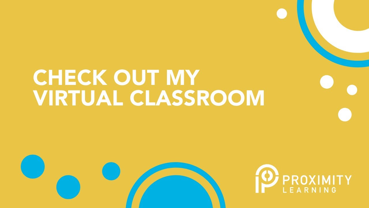 Check Out My Virtual Classroom