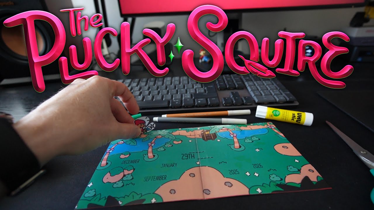 The Plucky Squire - Le vaillant petit page 🪶 Le livre dont vous êtes le héro