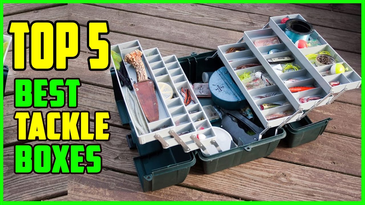 TOP 5 Best Tackle Boxes 2023  Top Tackle Boxes for Fishing & Boat Reviews  