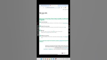 100% GRATIS New Relic Foundation-certificering 2025 🚀 Tijdelijke aanbieding! Laat je certificeren...