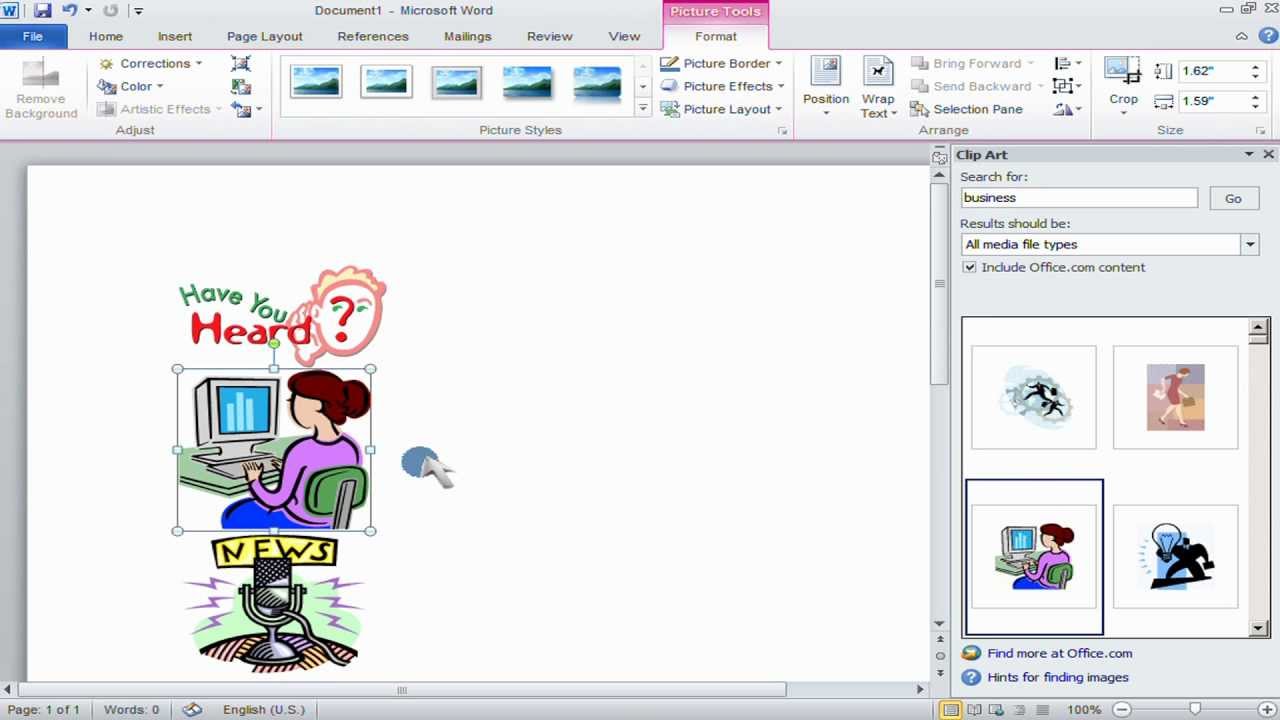 clipart microsoft office español - photo #28