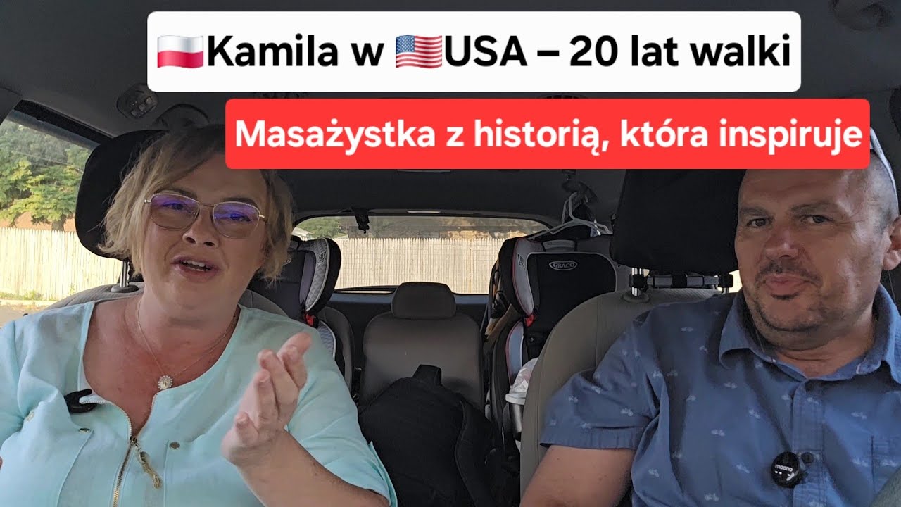 Polka 20 lat w USA | Nocami pracowała | za dnia się uczyła | Masażystka z pasją