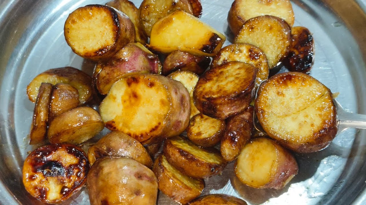 Sweet potato 🍠 recipe l కంధగడ్డ l #sweetpotato #sweetrecipe 