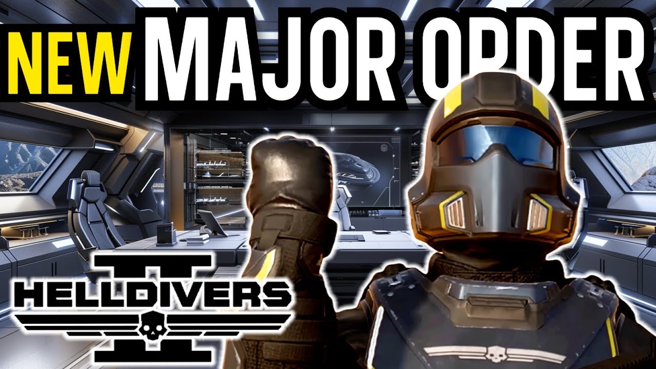 Helldivers 2 NEW Major Order Update from Super Earth - YouTube