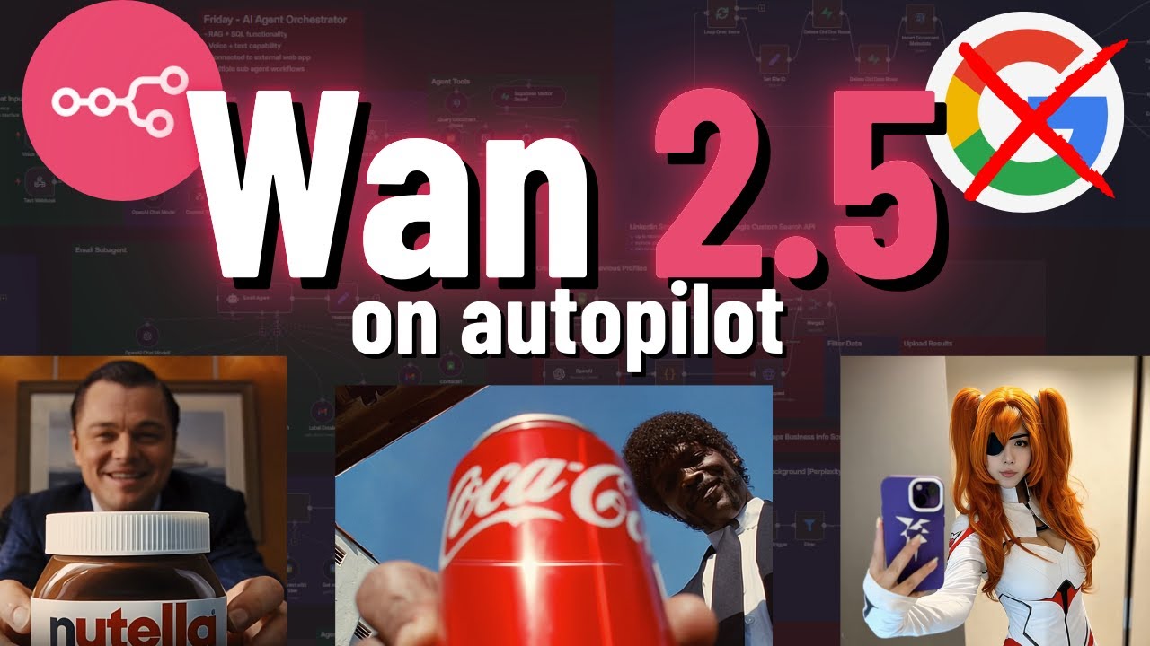 Wan 2.5 (the Veo 3 Killer) is NOW in n8n (full tutorial & template)