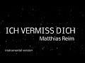 Matthias Reim Ich Vermiss Dich Instrumental Mit Melodie Lyrics Text 4k Matthias Reim Ich Vermiss Dich Instrumental Mit Melodie Lyrics Text 4k