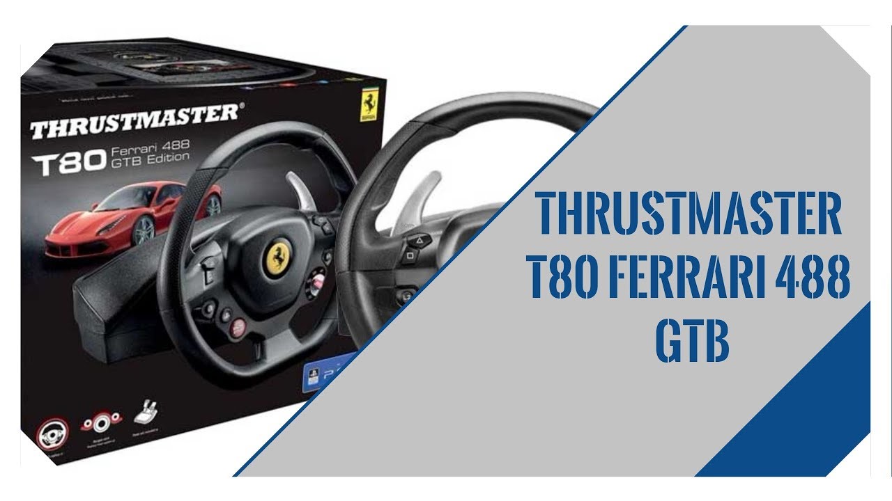 Thrustmaster T80 Ferrari 488 Gtb Edition Můj Pohled Review