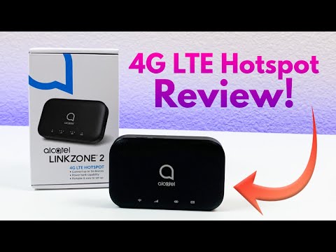 Alcatel Linkzone 2 (4G LTE Hotspot) - Review!