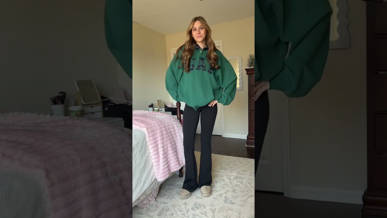 flare leggings aren’t out of style for me this winter!🥲 cleangirl 