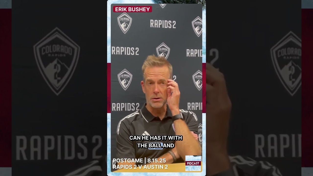 Colorado Rapids 2 Coach Erik Bushey on RB James Cameron Stepping Into LW