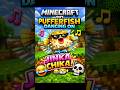 Pufferfish Dance Trend in Minecraft 💀 #shorts