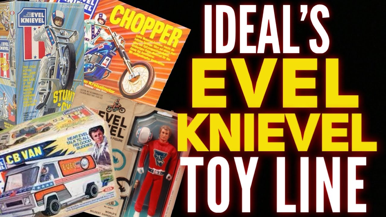 Линейка игрушек Massive Evel Knievel от Ideal