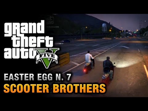 GTA 5 - Easter Egg #7 - Scooter Brothers!