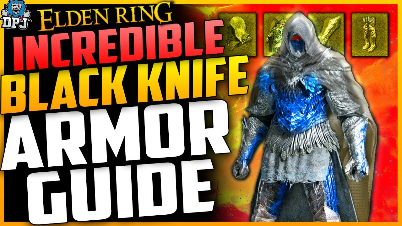 Elden Ring: EASY BLACK KNIFE ARMOR SET - How To Black Knife Armor Set - Complete Guide