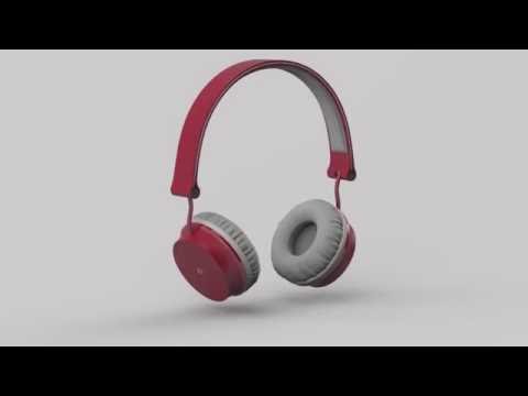 KitSound Metro Bluetooth Headphones