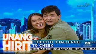 Unang Hirit: Alden Richards at Kathryn Bernardo, kumasa sa UH Photo Booth Challenge!