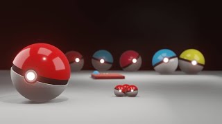 Pokeball blender animation