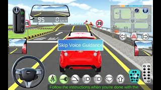 How to done car device control in 3d driving class in course test screenshot 5