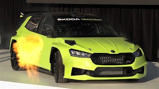 NEW Skoda Fabia RS Rally2 (2023) | Reveal, FULL DETAILS, SOUND & Development