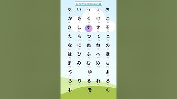 Japanese Hiragana letters Song | Japanese Corner #hiragana #japanese #japaneselanguage