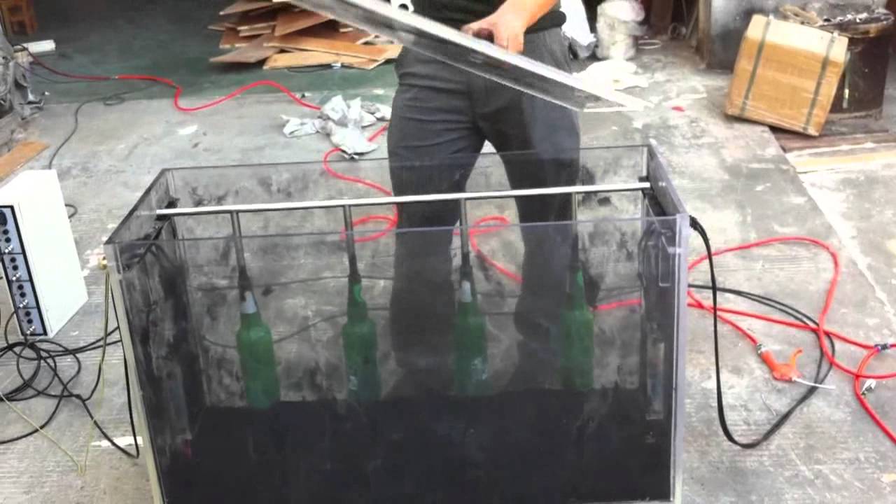 Glass Flocking Electrostatic Flocking Machine YouTube