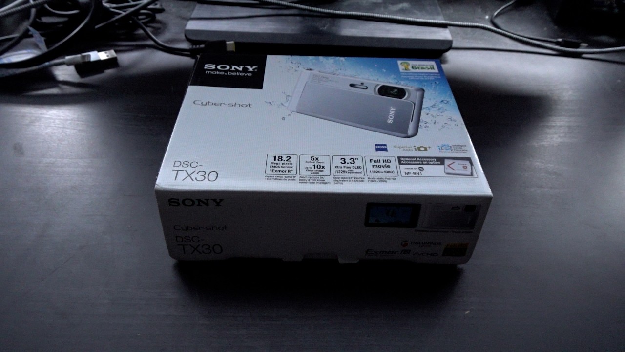 New Camera! Sony Cyber-shot DSC-TX30!! - YouTube