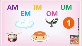 AM - EM - IM - OM - UM | Complex Syllables | Vowels   M | Educational Videos | Study Time