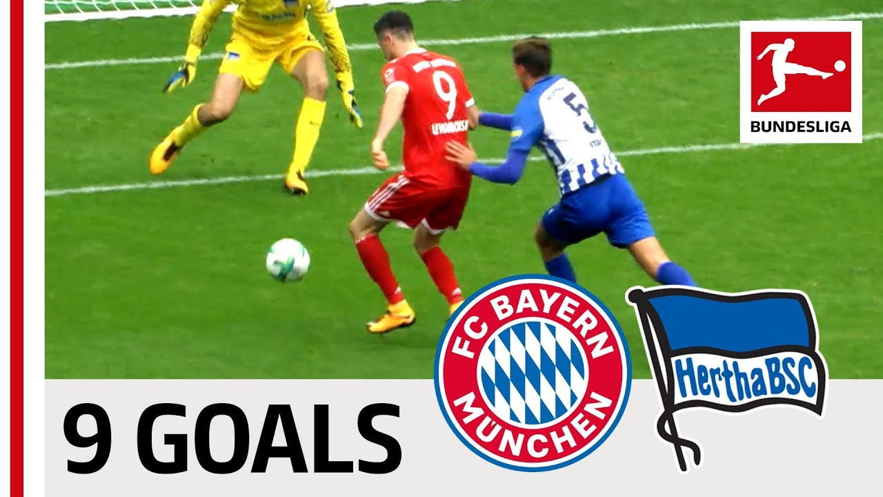 Hotel Konsekvent Opgive Bayern München vs. Hertha Berlin | All Goals in the Last 5 Matches -  Lewandowski, Duda, & Co. - YouTube