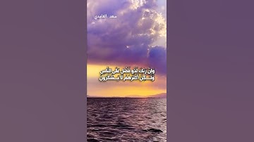 قران كريم بصوت جميل جدا 💜حالات واتس اب دينية مؤثرة /سعد الغامدي