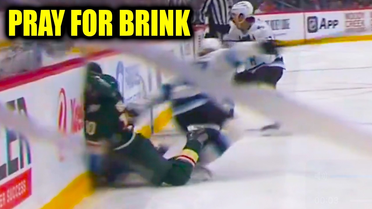 Логан Кули нанес удар по Бобби Бринку, врезавшись в борт | Обзор матча 